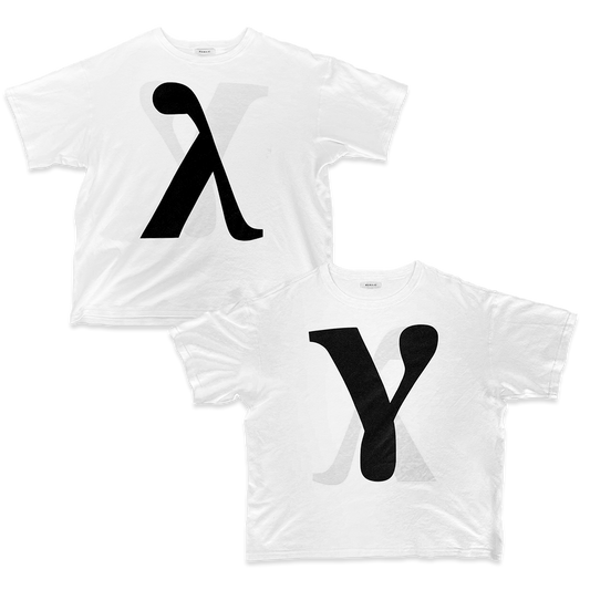 Wavelength+Perspective Double-sided T-Shirt